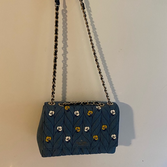 Kate Spade Quilted Denim Bag - Picture 2 of 6